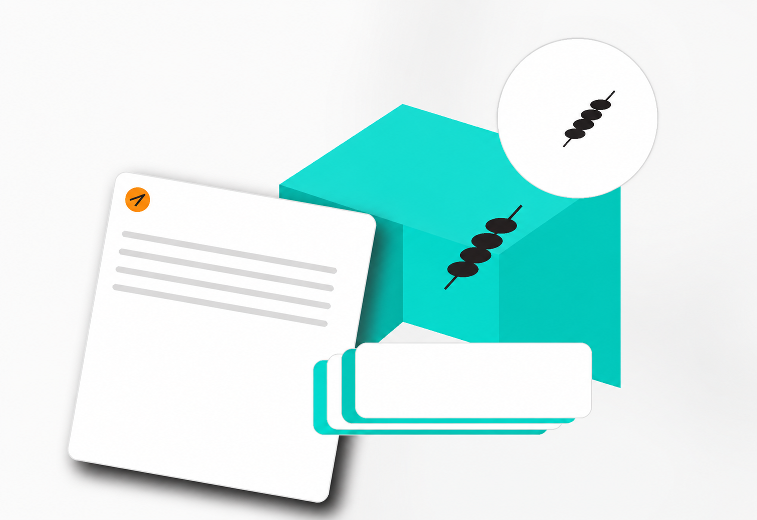 A collection of professionally printed cards, packaging and books